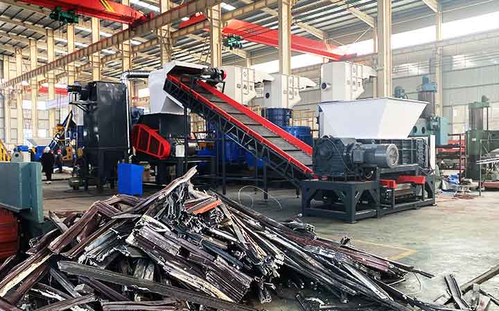 DS40130 双轴撕碎机（jī）工作原理